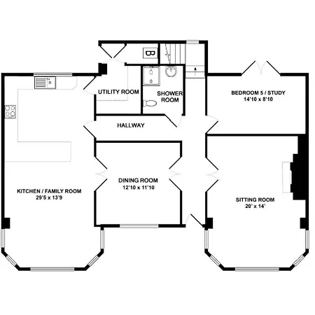Ocean View, 5 Bedrooms Sleeps 10, Stunning Views, Parking X4